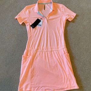 Adidas Peach Polo Dress